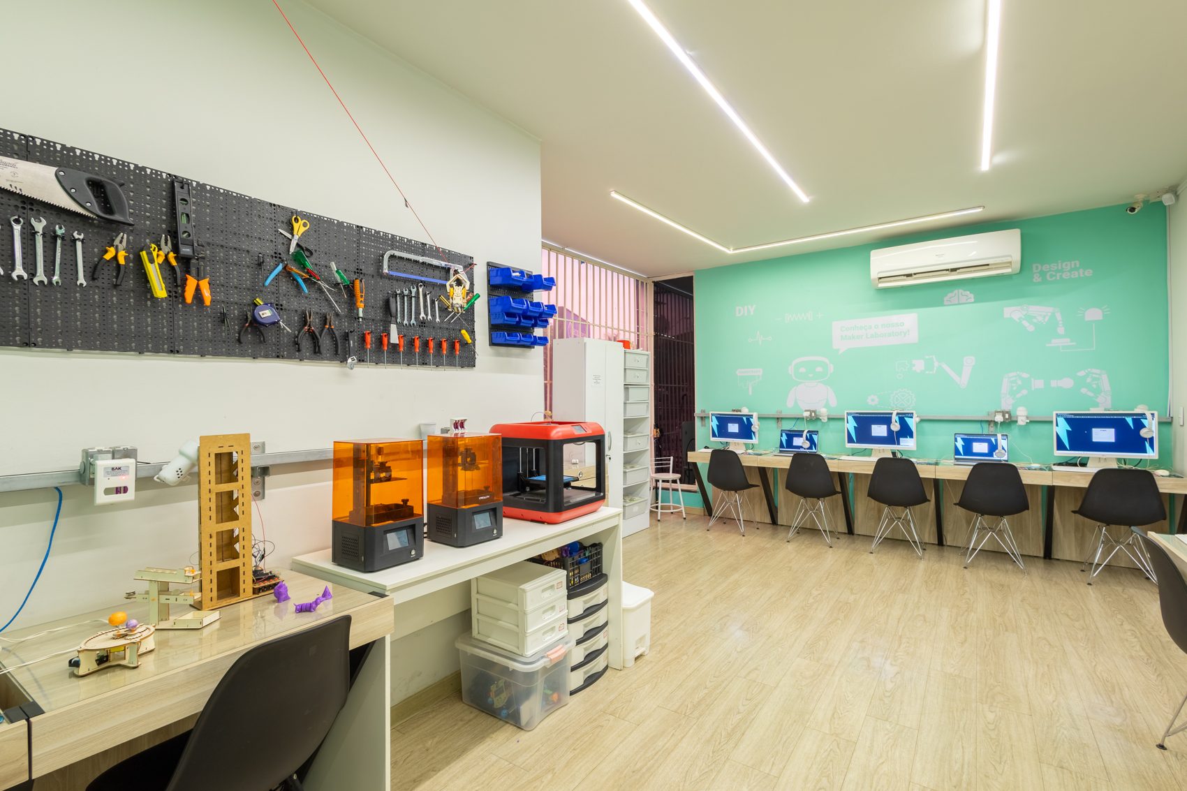 Laboratório maker da The Future School