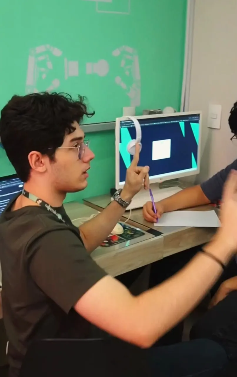 Mentoria técnica de desenvolvimento de projeto de jogo na The Future School 4.0