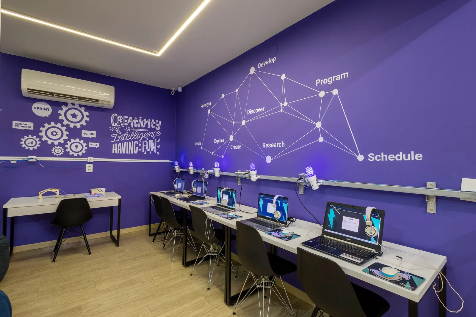 Sala Innovation Center da unidade de São José do Rio Preto