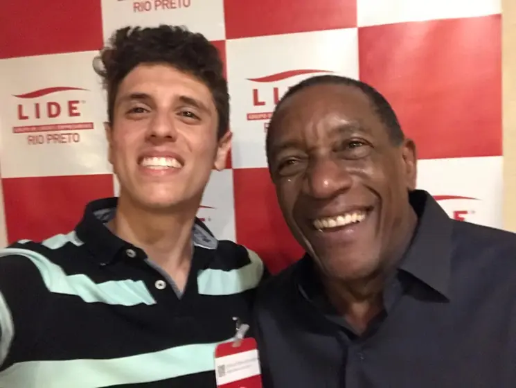 João Aleixo com players do mercado