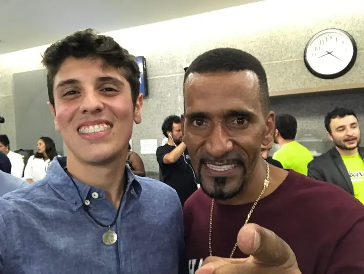 João Aleixo com players do mercado