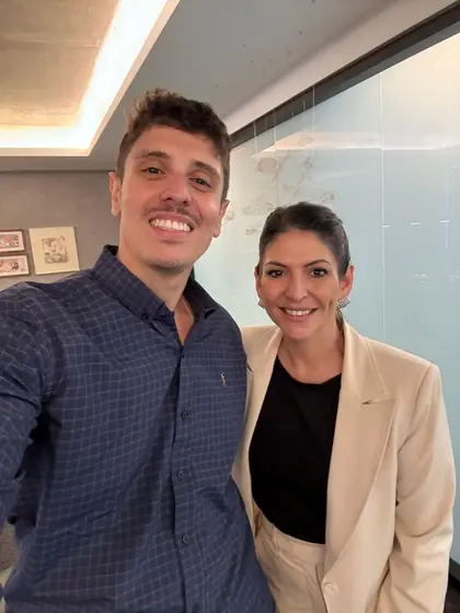 João Aleixo com players do mercado