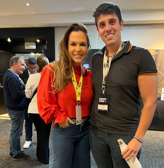 João Aleixo com players do mercado