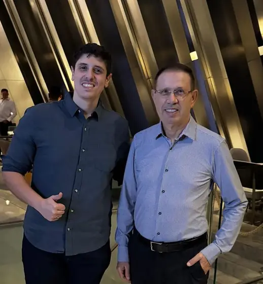 João Aleixo com players do mercado